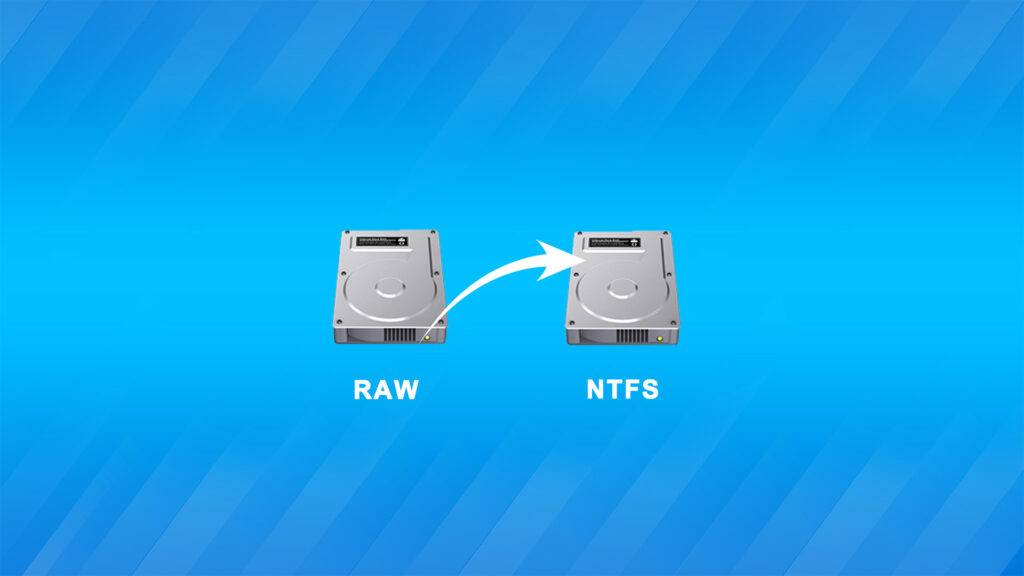 Konwersja RAW na NTFS bez utraty danych w Windows