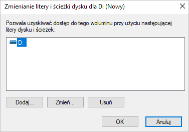 Zmień literę dysku i ściezki 2